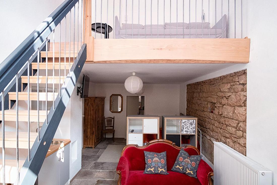 Moderne Wohnung Mit Studio In Bauernhausscheune Am See Biersdorf Extérieur photo