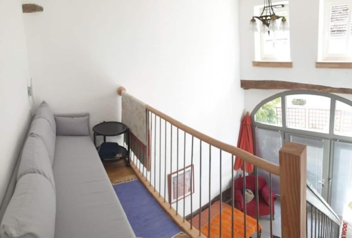 Moderne Wohnung Mit Studio In Bauernhausscheune Am See Biersdorf Extérieur photo